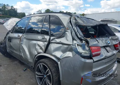 2017 BMW X5 M из США, поврежденный, VIN 5YMKT6C36H0U39313